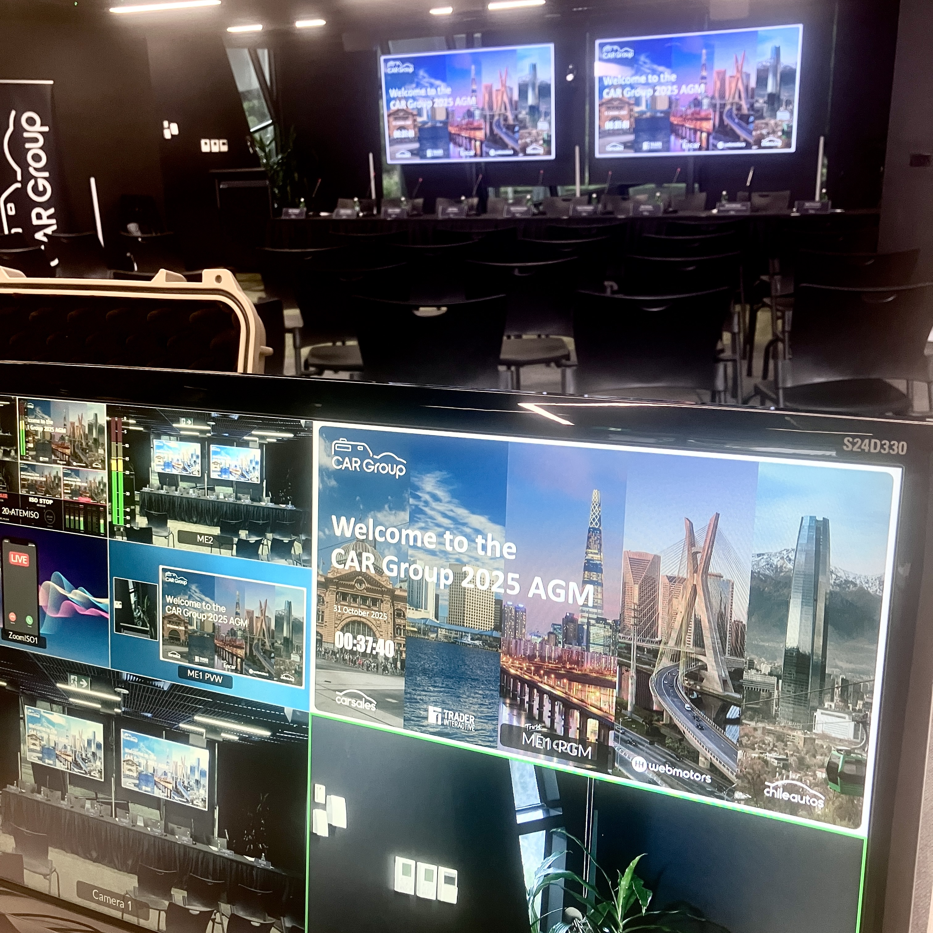 On location livestreaming production