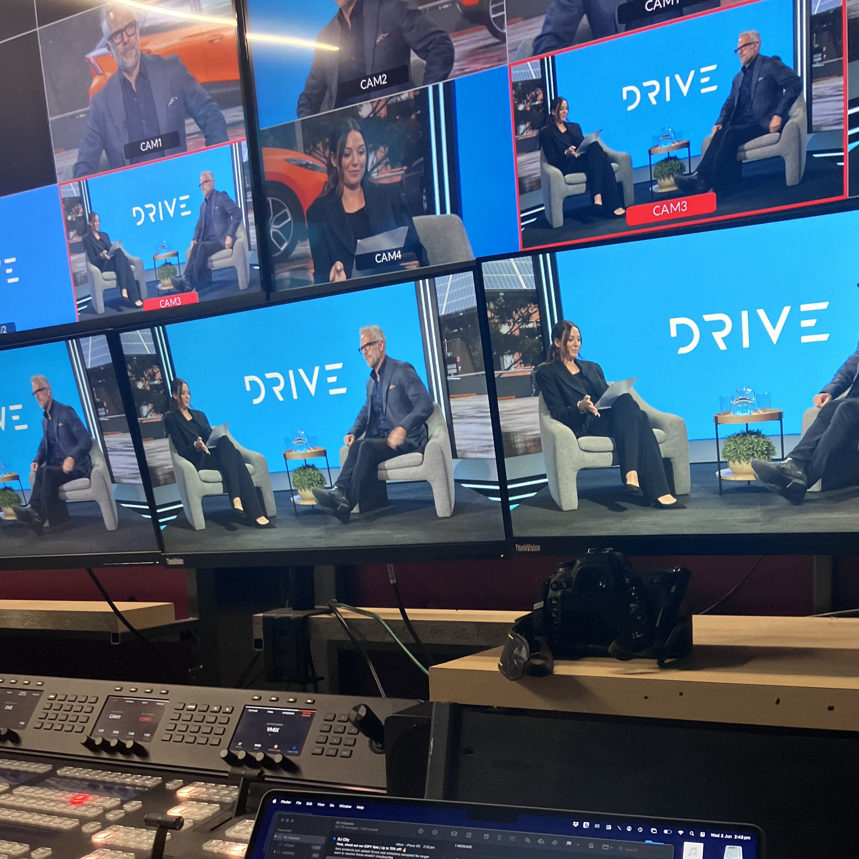 Video production control room